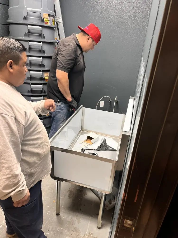 Commercial plumbing and sink installation in Hawthorne
